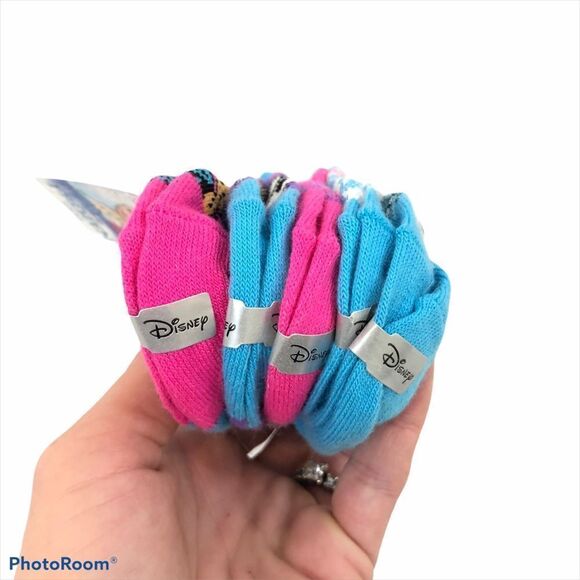 Brand new Pack of 5 Pairs of Girls‎ Frozen Socks - Picture 3 of 10